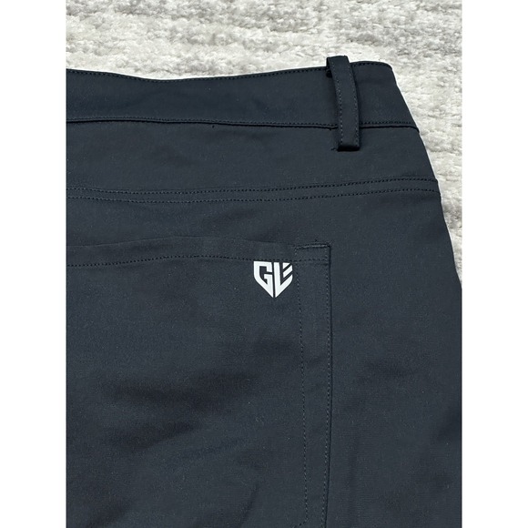 Graham Luxe Emerson Pants Mens 42x30 Black Chino Stretch Performance CorpCore - Picture 10 of 11